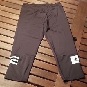 Adidas capri leggings size XL